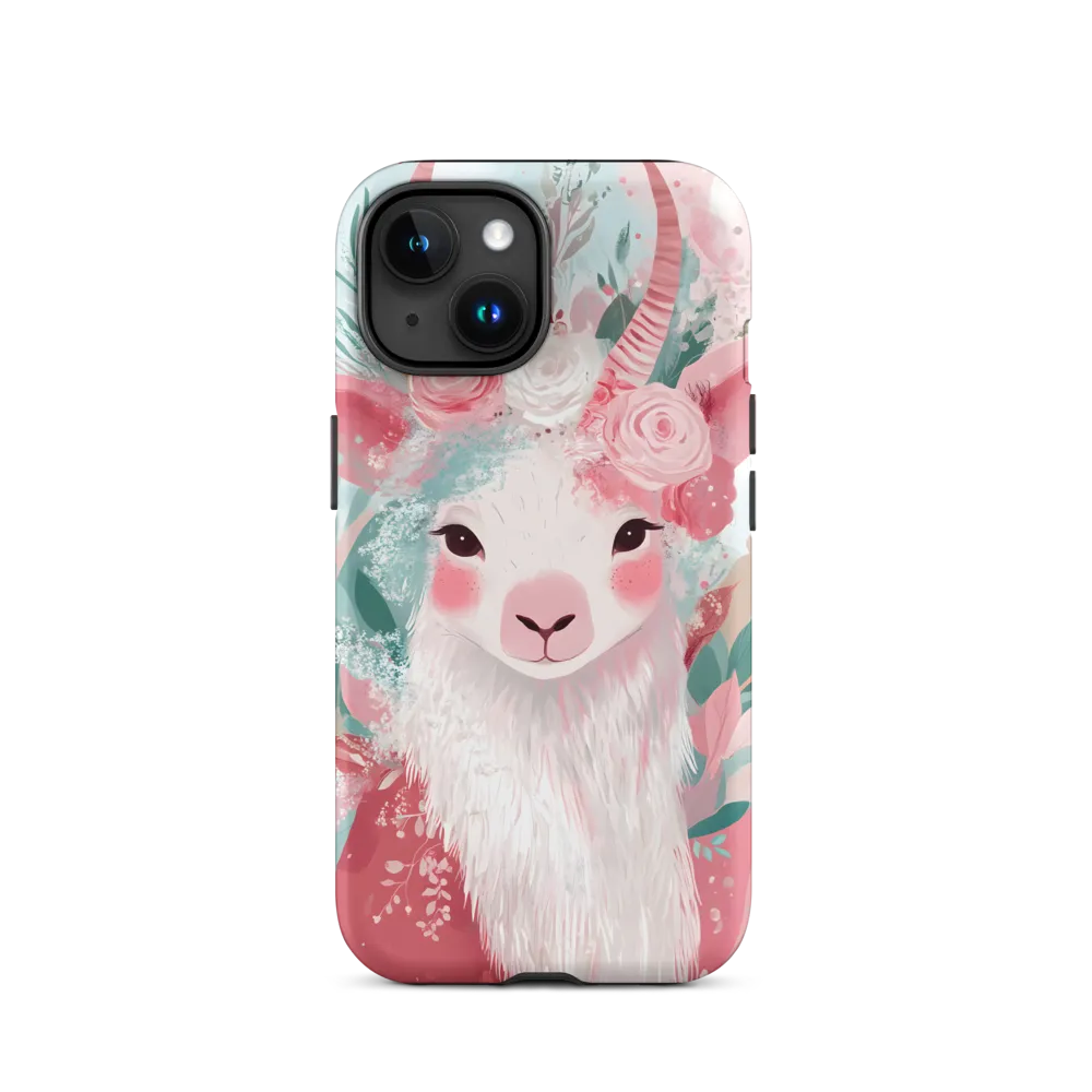 Spring Whimsy: The Floral Goat