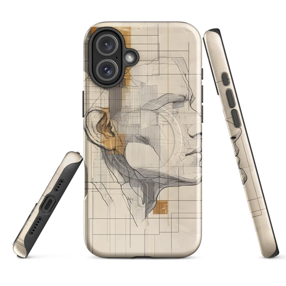 Geometric Reverie | Phone Case |  16 Plus | MagSafe® Tough Case | Glossy
