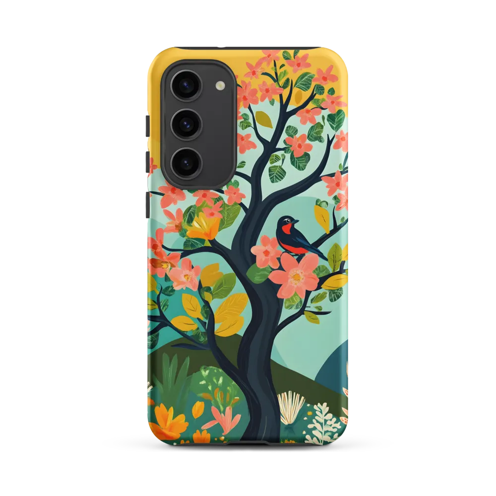 Spring Blossoms: A Serene Encounter