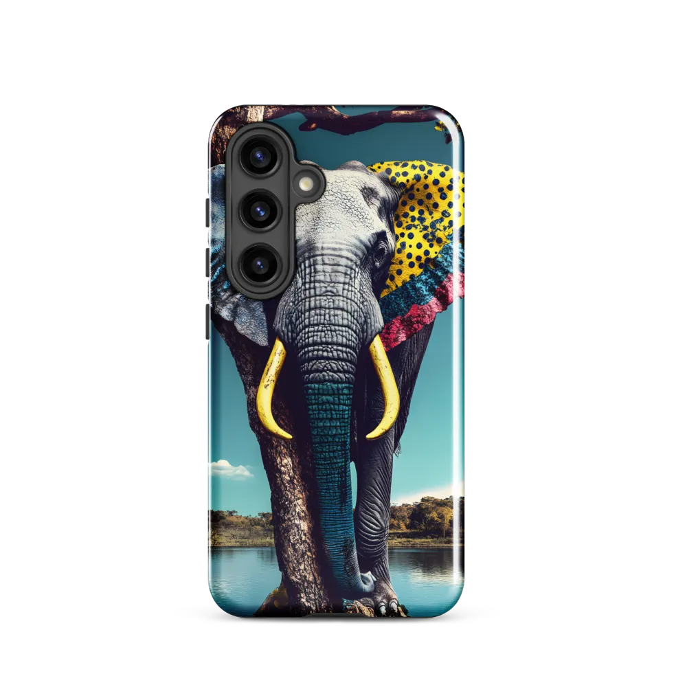 Playful Elegance: The Surreal Elephant