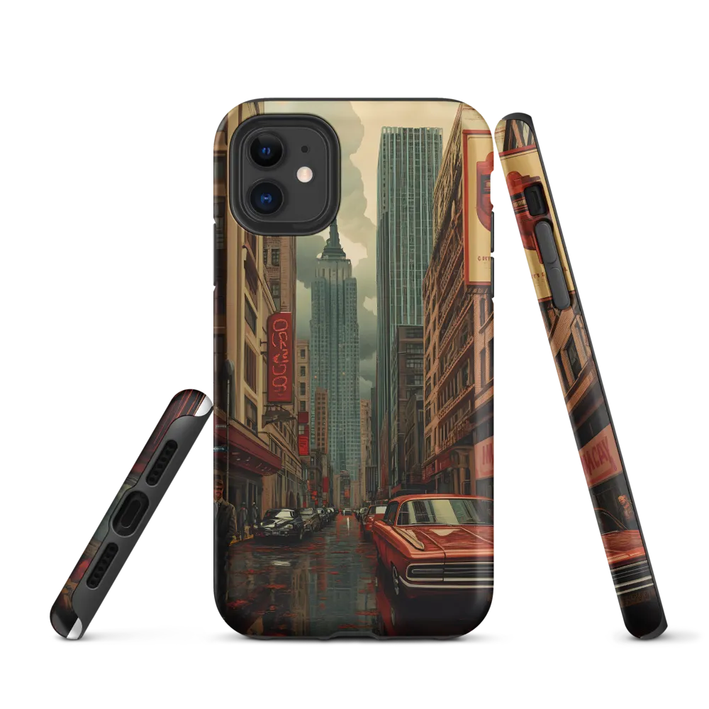 Nostalgic Cityscape: Reflections of a Forgotten Era