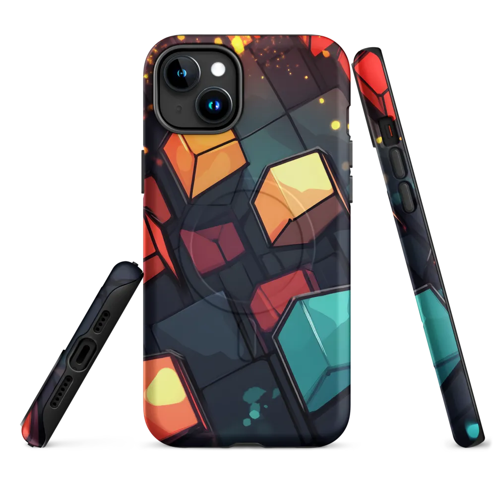 Illuminated Geometry | Phone Case |  15 Plus | MagSafe® Tough Case | Matte