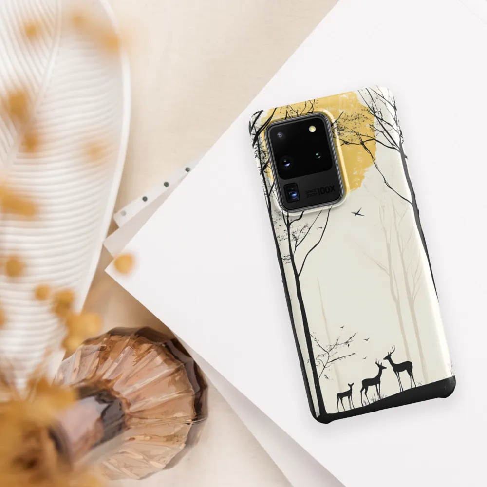 Silhouetted Serenity | Phone Case |  S20 Ultra | Snap Case | Matte