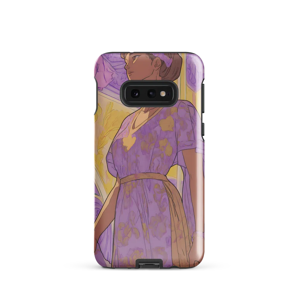 Elegance in Floral Harmony | Phone Case |  S10e | Tough Case | Glossy