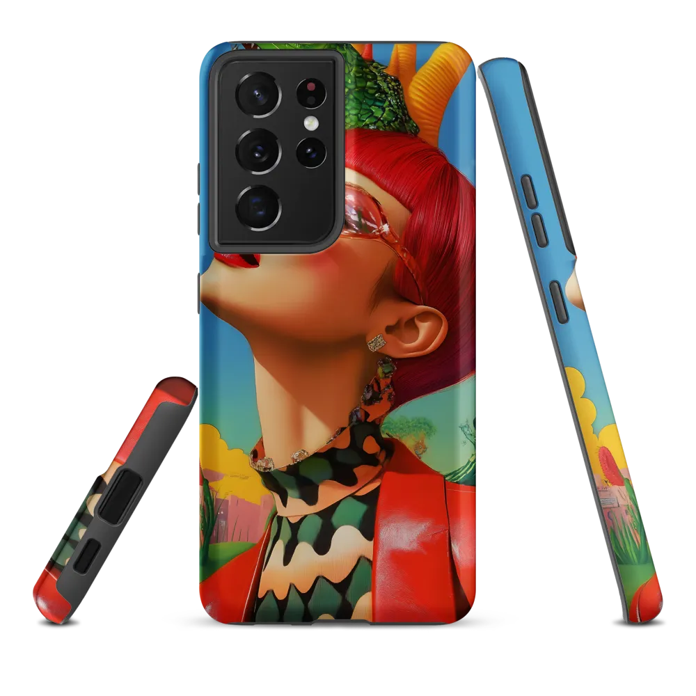 Whimsical Fantasy: A Surreal Portrait