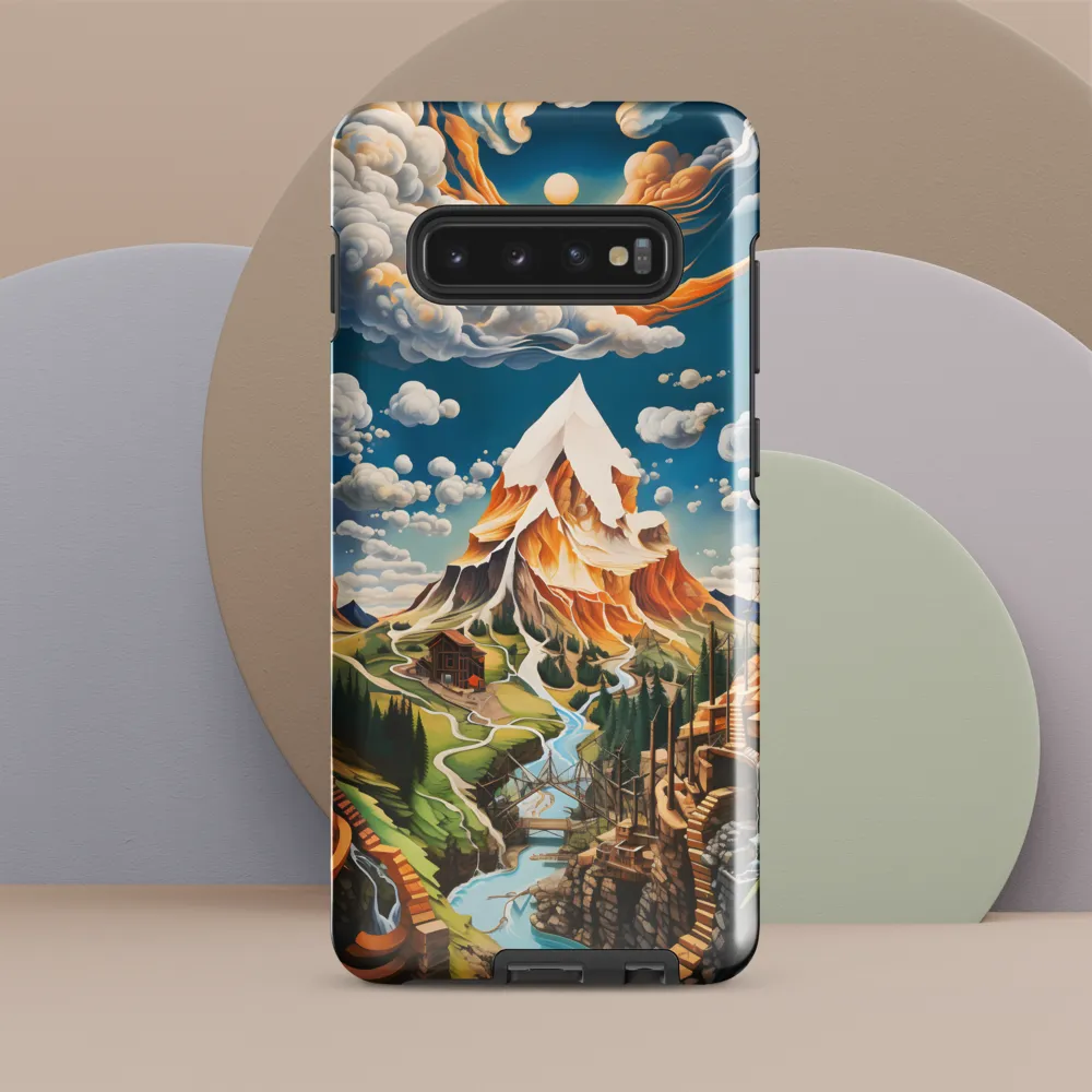 Mountain Reverie | Phone Case |  S10 Plus | Tough Case | Glossy