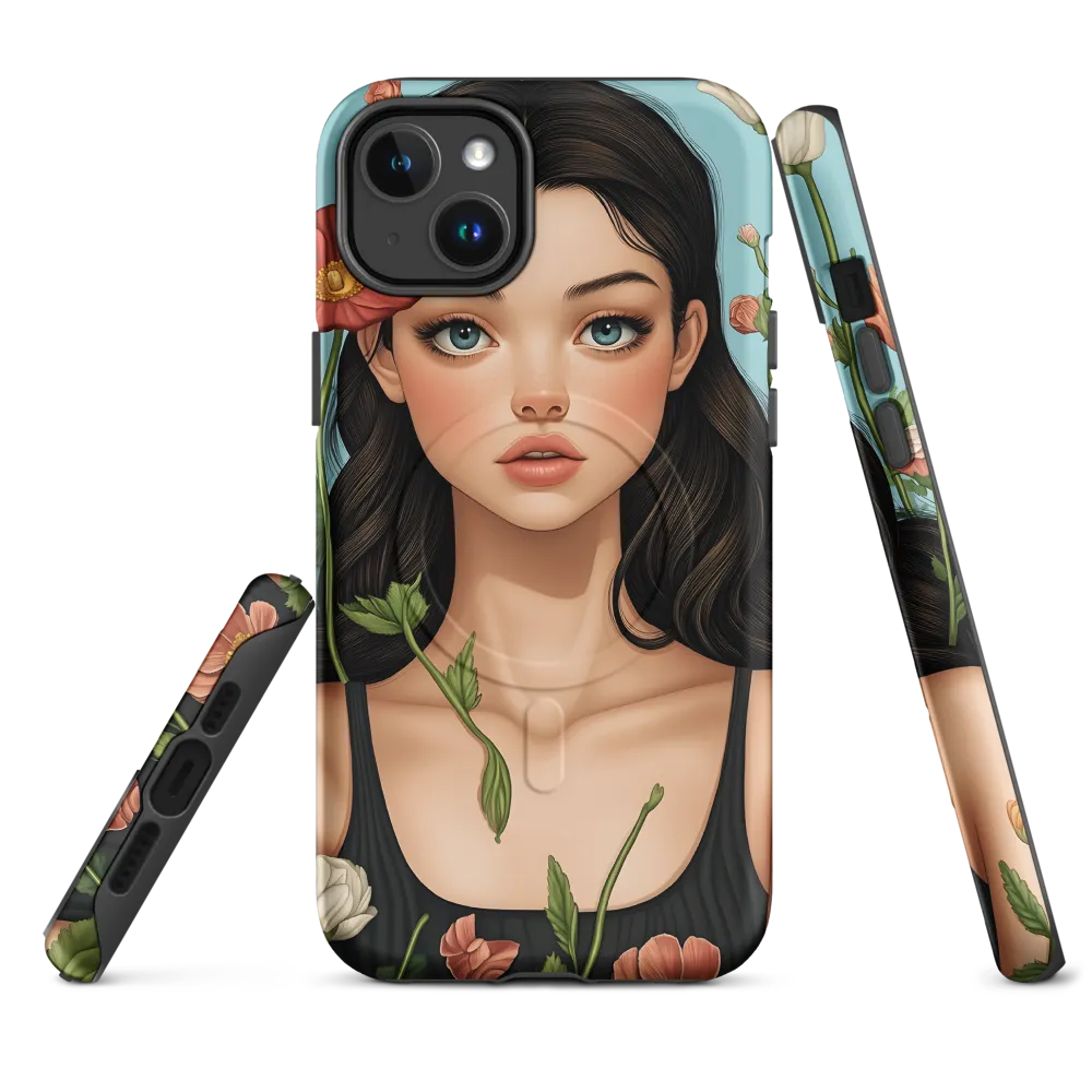 Enveloped in Nature | Phone Case |  14 Plus | MagSafe® Tough Case | Matte