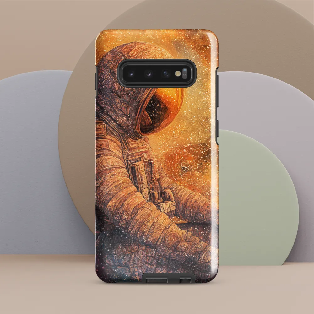 Contemplation in the Cosmos | Phone Case |  S10 Plus | Tough Case | Glossy