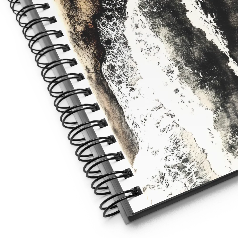 Stranded in Nature's Grasp | Spiral Notebook