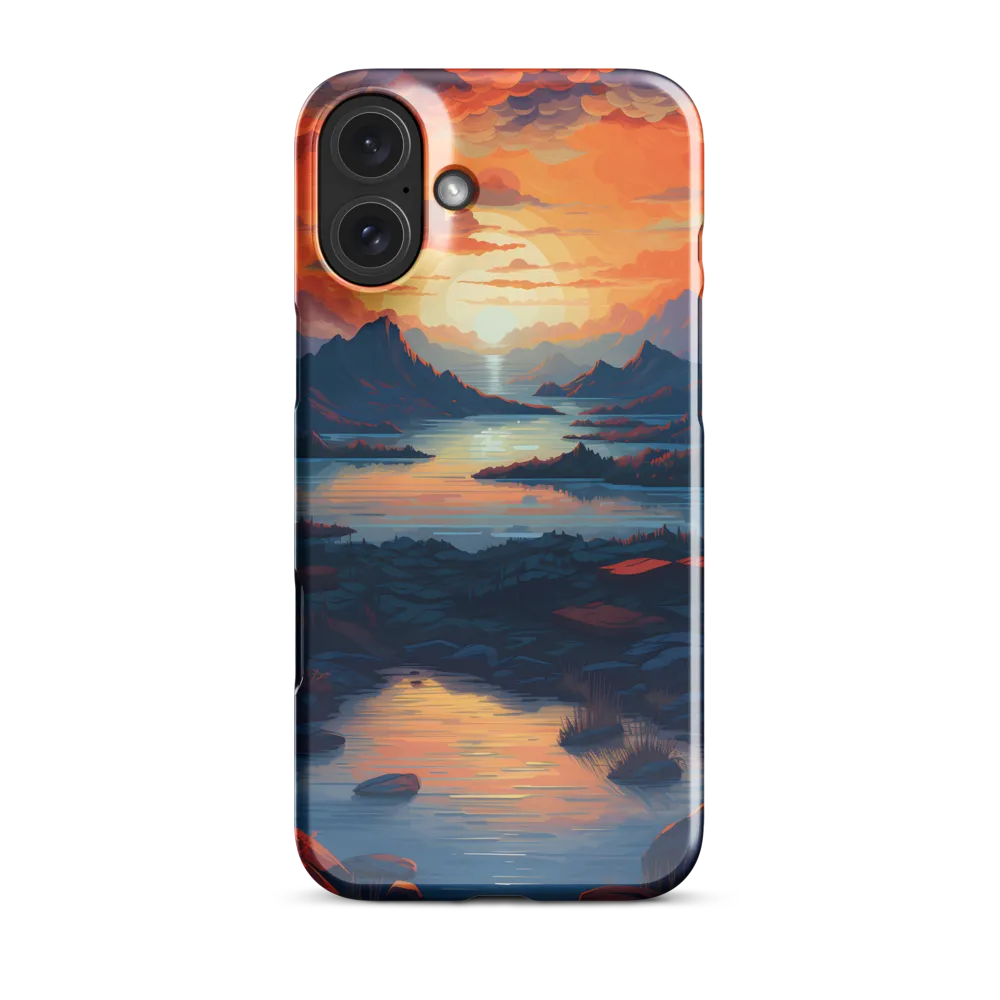 Ethereal Evening: A Digital Dusk