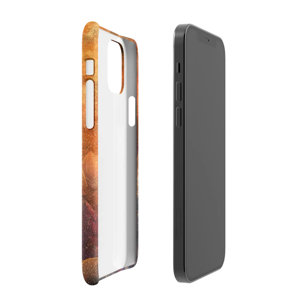 Journey to the Celestial: An Astronaut's Reflection | Phone Case |  12 Pro | Snap Case | Glossy