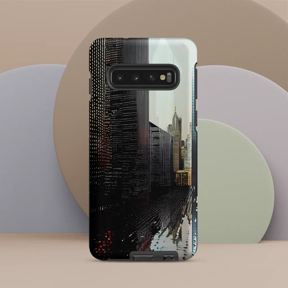 Reflections of Urban Abstraction | Phone Case |  S10 | Tough Case | Matte