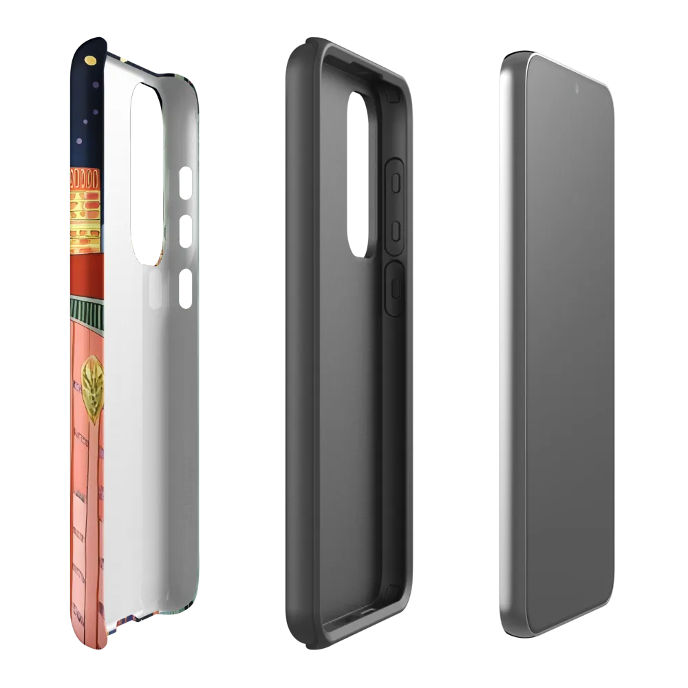 Urban Dreamscape: A Pop Art Night | Phone Case |  S23 Plus | Tough Case | Matte
