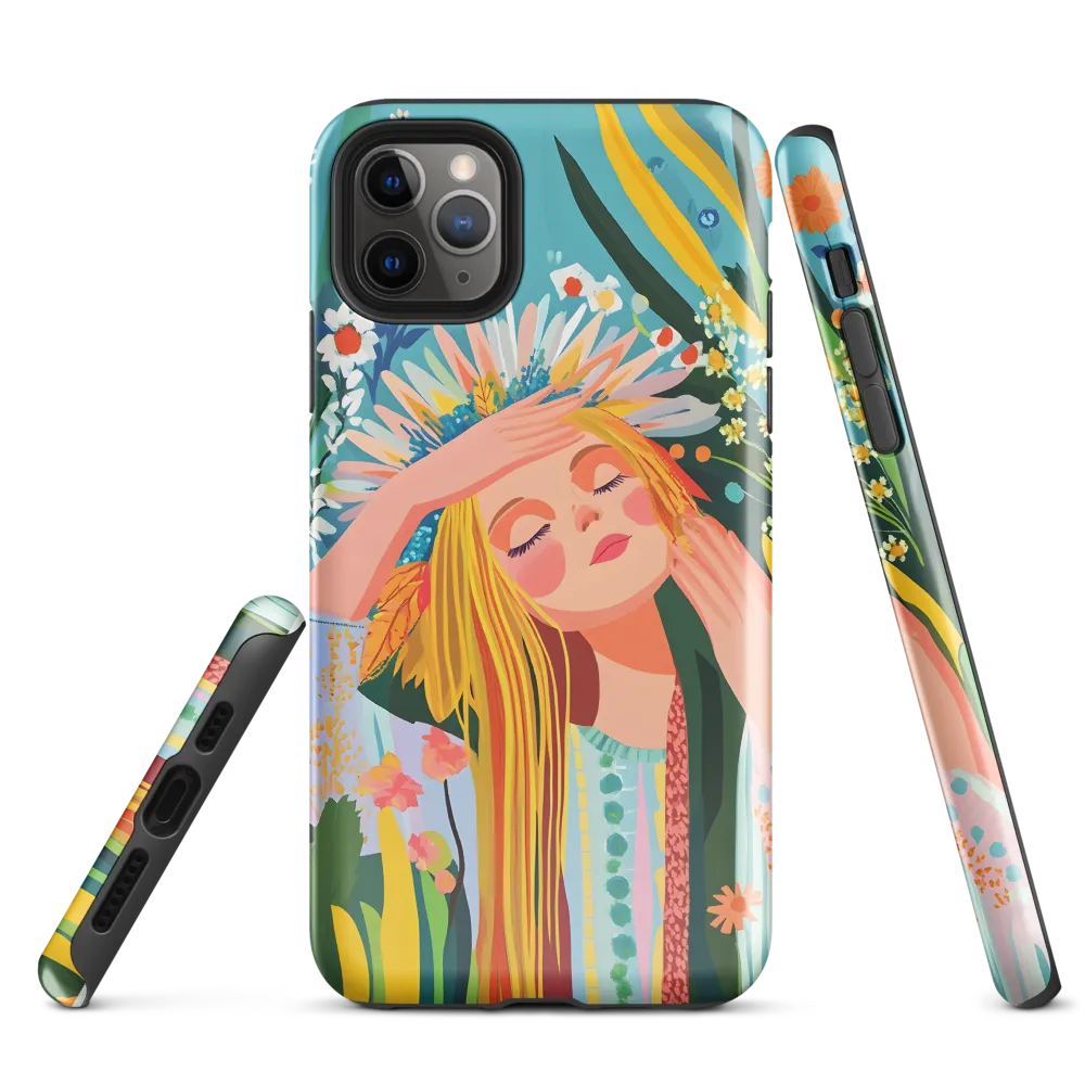 Blooming Serenity | Phone Case |  11 Pro Max | Tough Case | Glossy