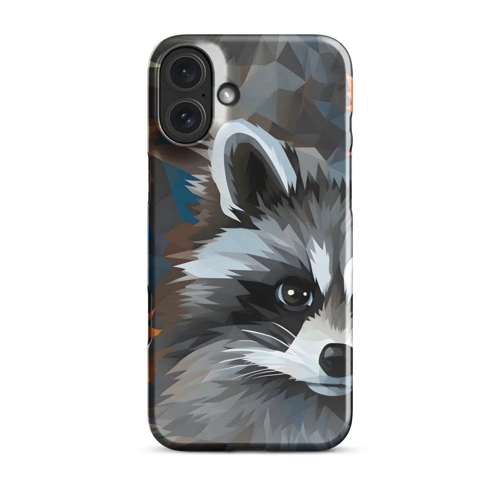Whispers of Autumn: The Raccoon's Gaze