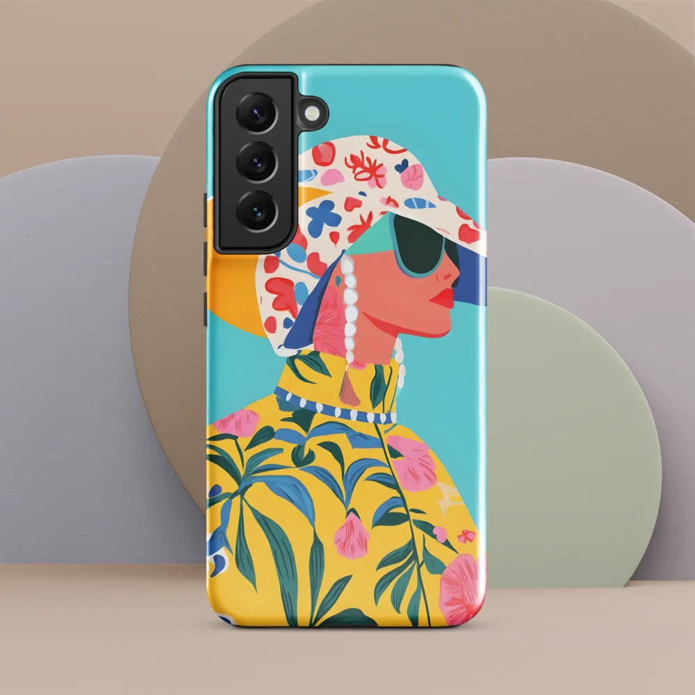 Tropical Confidence: A Fashion Portrait