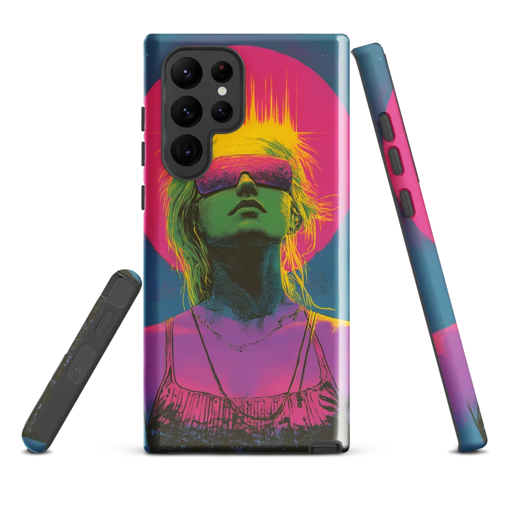 Neon Dreams: Portrait of a Modern Muse
