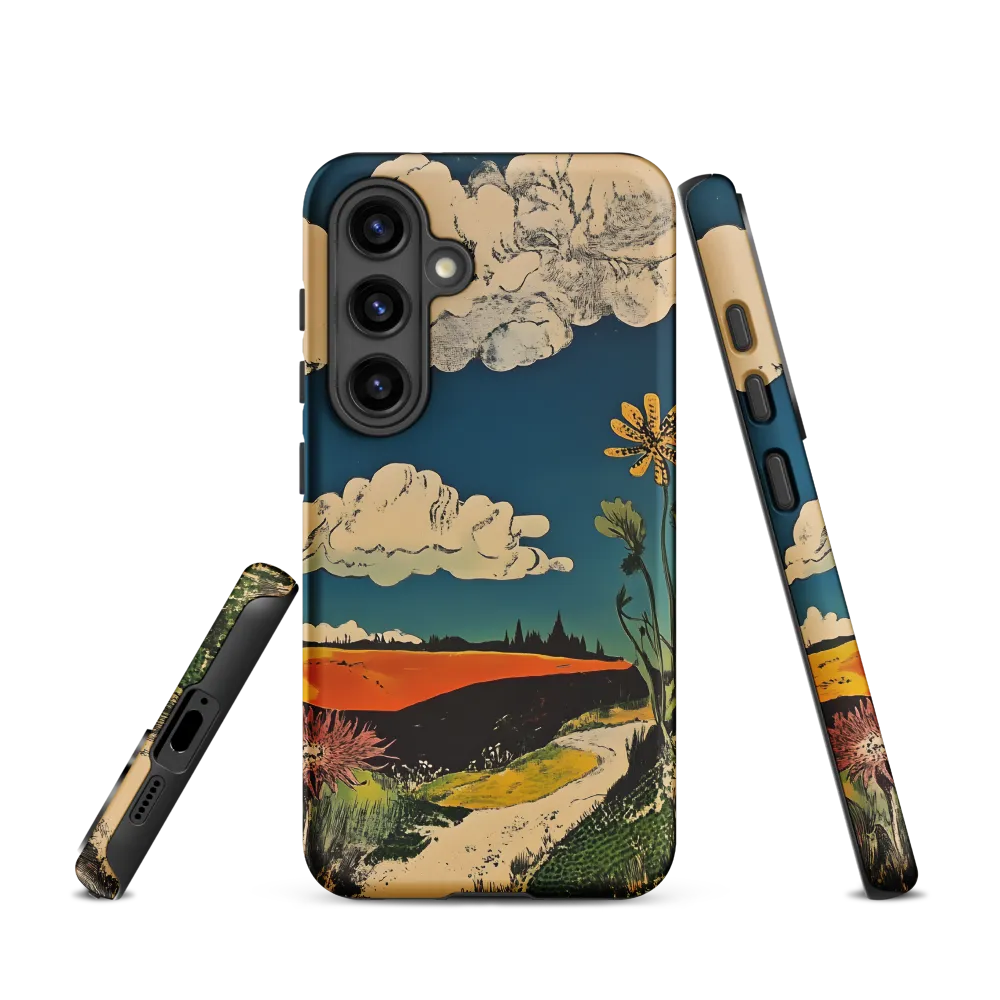 Surreal Blooming Landscape