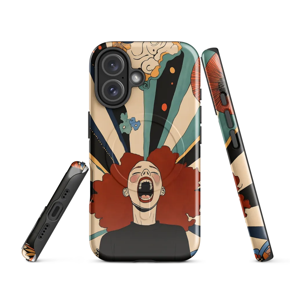 Roar of Emotion | Phone Case |  16 | MagSafe® Tough Case | Glossy