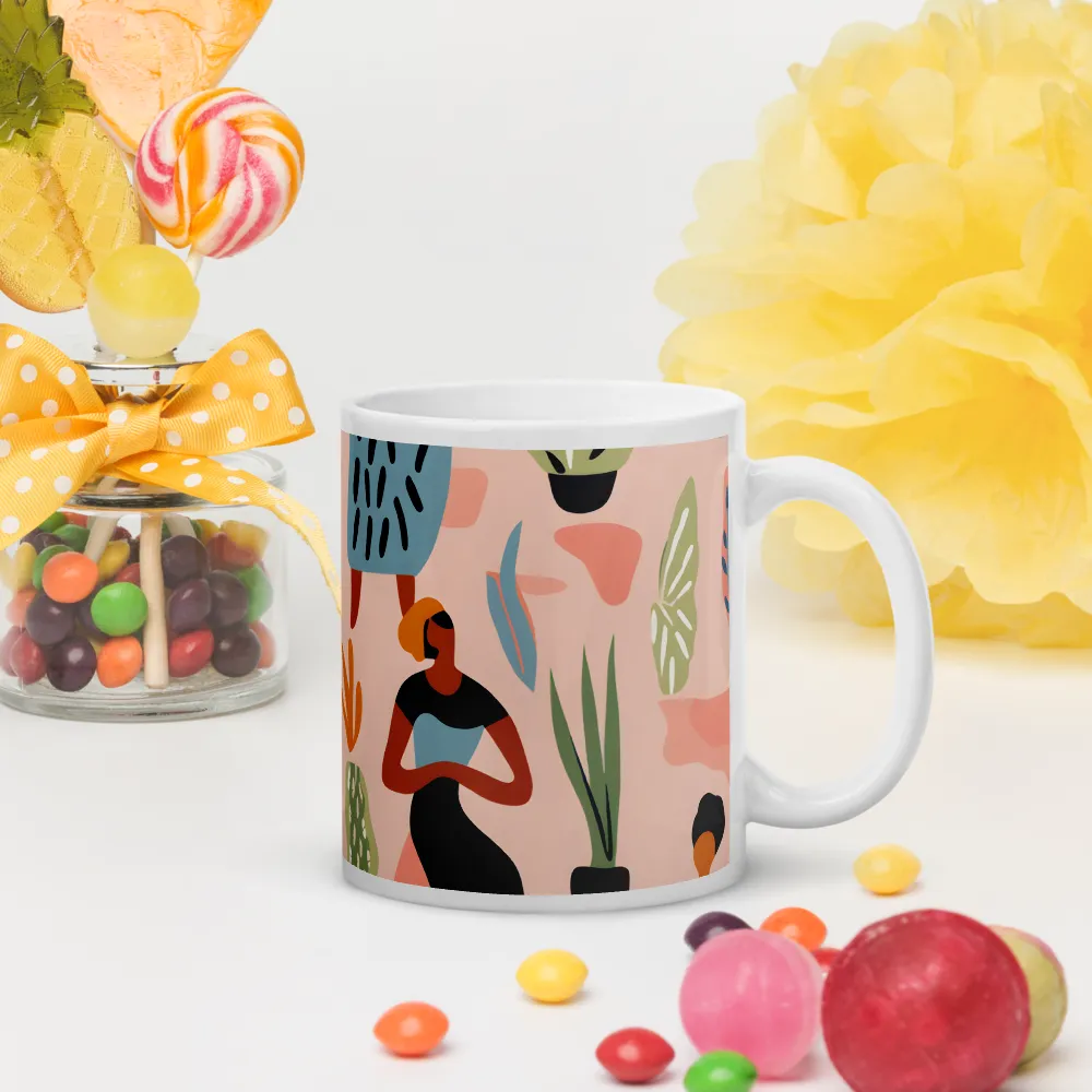 Harmony of Nature and Femininity | Mugs | Multiple Sizes & Colors