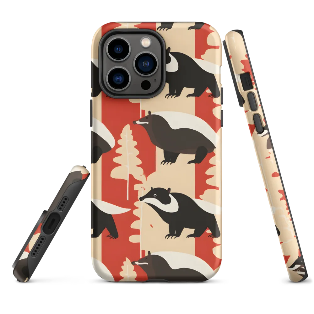 Wildlife Pattern: The Badger Tale