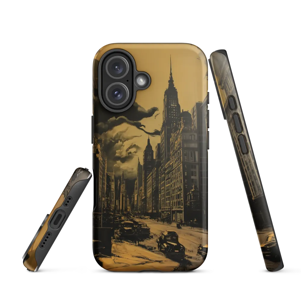 Echoes of a Forgotten Skyline | Phone Case |  16 | Tough Case | Matte