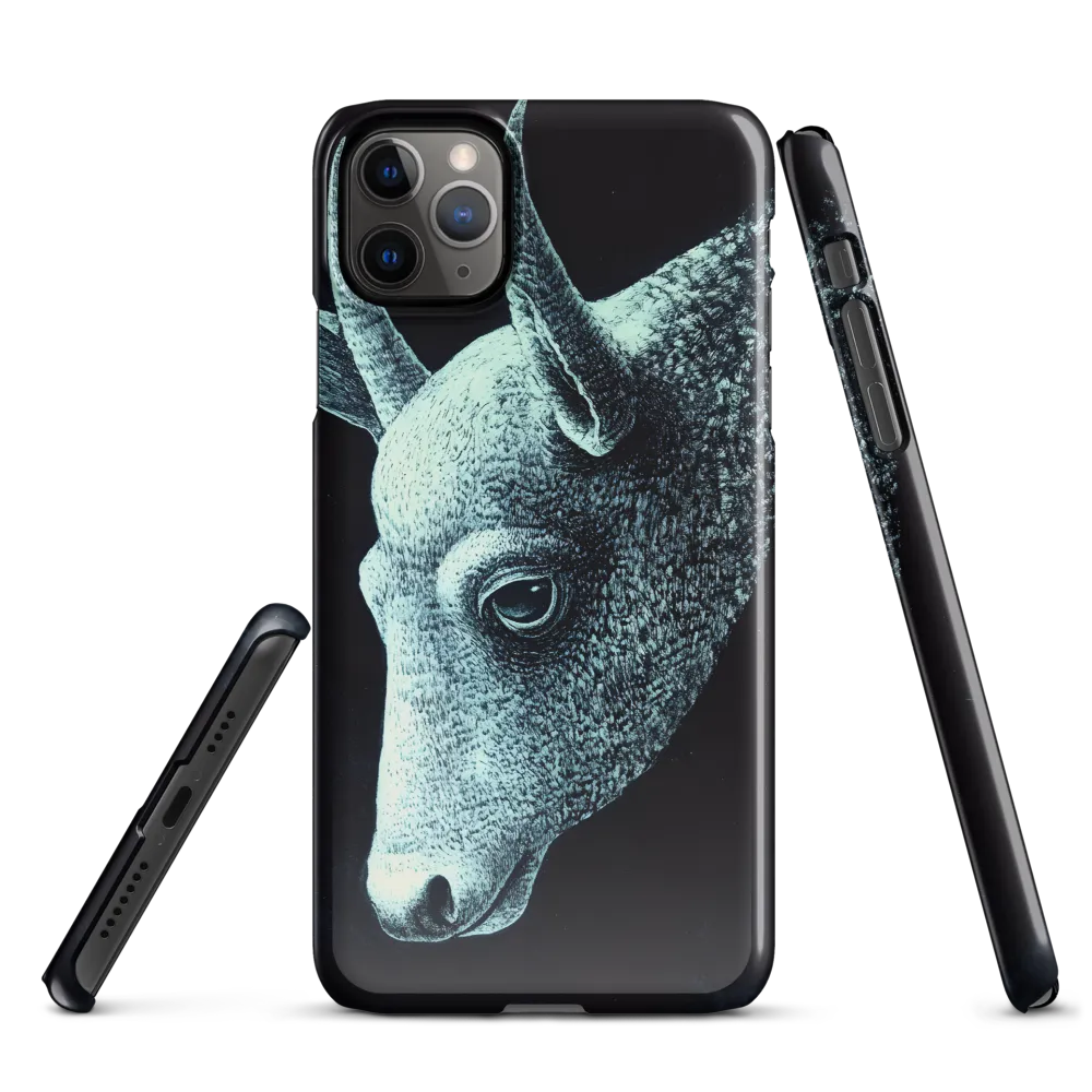 Ethereal Bull's Head | Phone Case |  11 Pro Max | Snap Case | Glossy