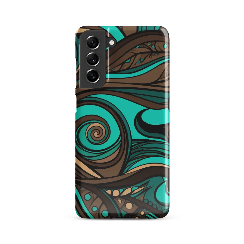 Fluctuating Currents | Phone Case |  S21 FE | Snap Case | Glossy