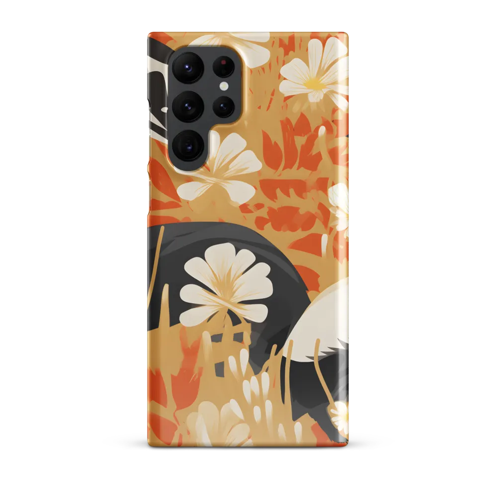 Whimsical Badgers in Bloom