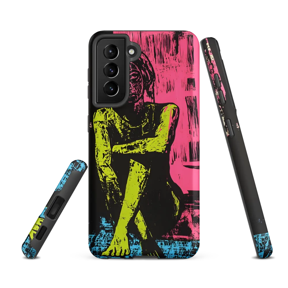 Contemplation in Neon