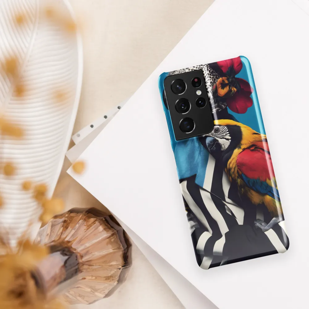 Vibrant Fusion of Flora and Fauna