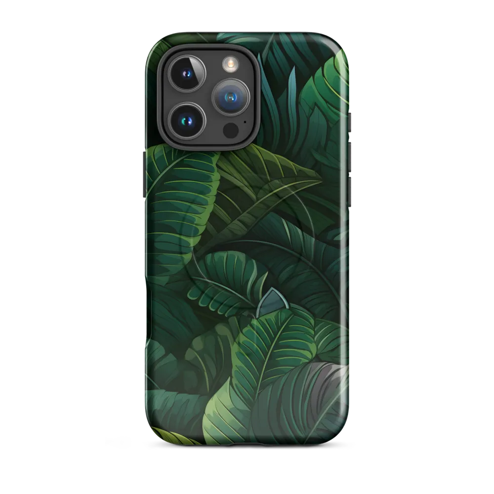 Lush Canopy: A Tropical Foliage Study