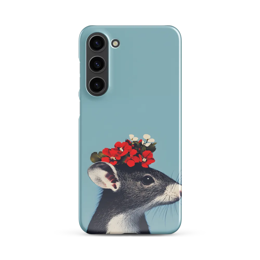 Whimsical Flora: A Mouse's Floral Crown