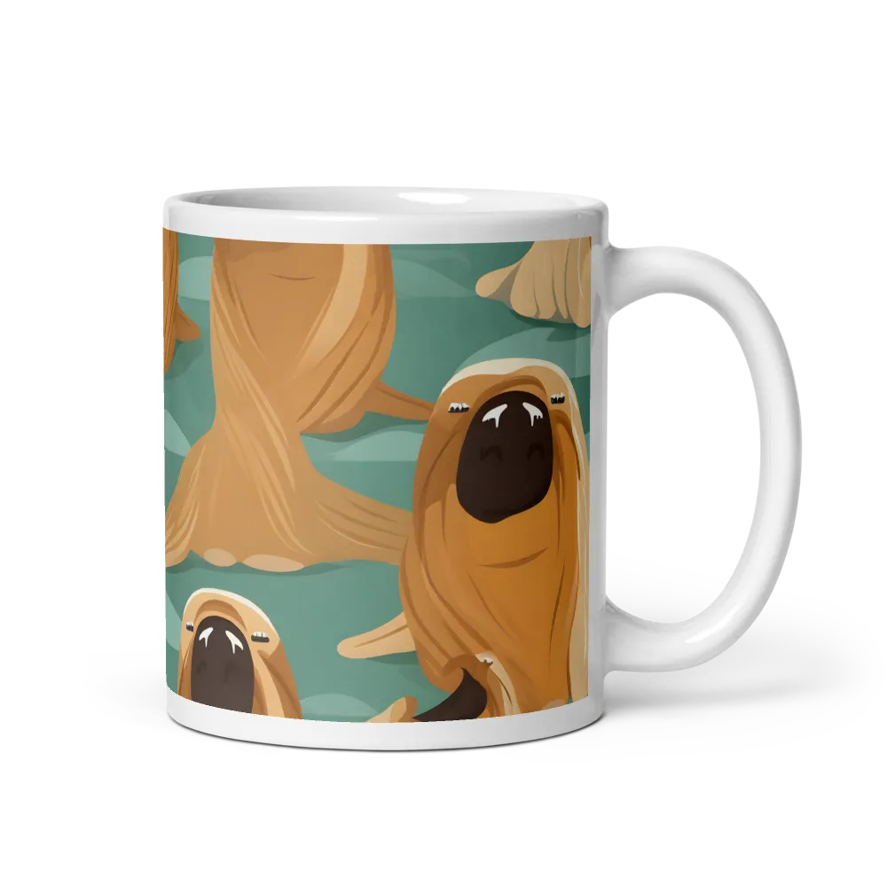 Whimsical Walrus Wonderland | Mug with White inside | 11 oz