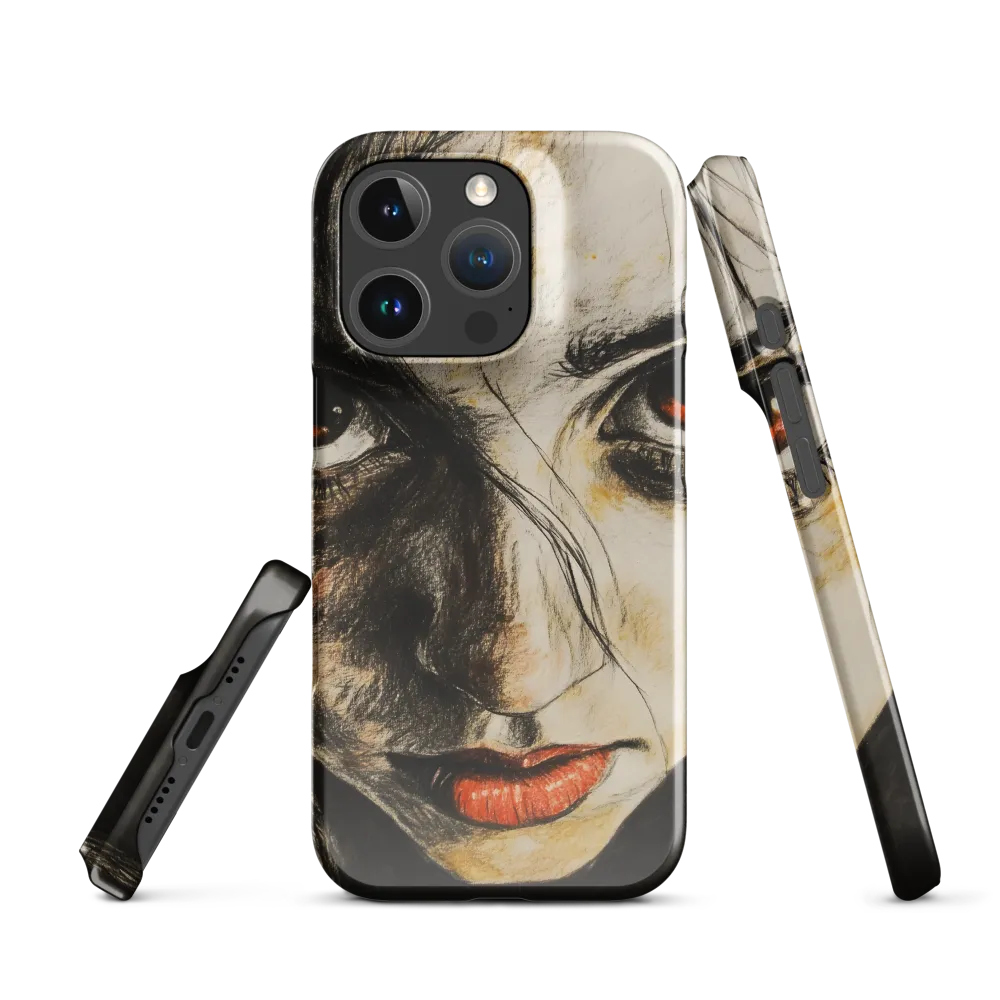 Gaze of Intensity | Phone Case |  16 Pro | Snap Case | Glossy