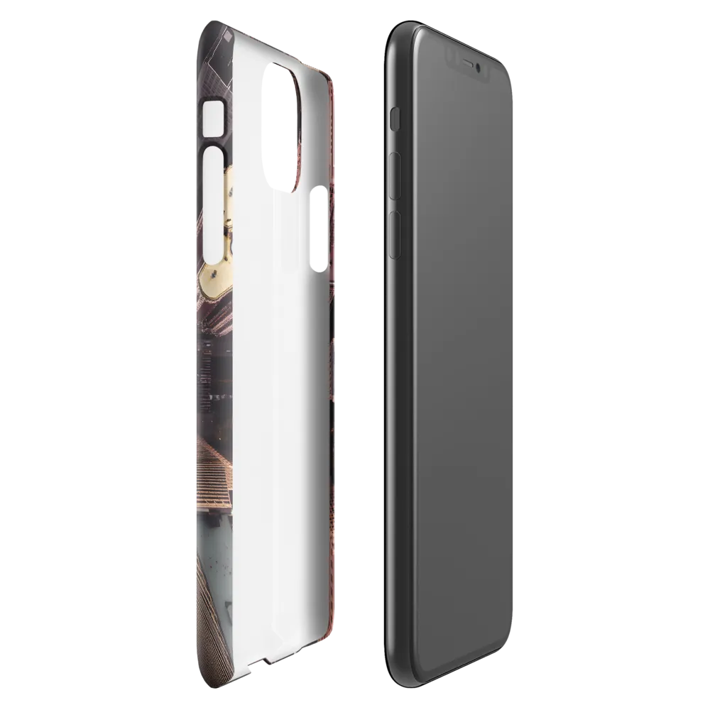 Urban Symphony: Aerial Views of the City | Phone Case |  11 Pro Max | Snap Case | Glossy