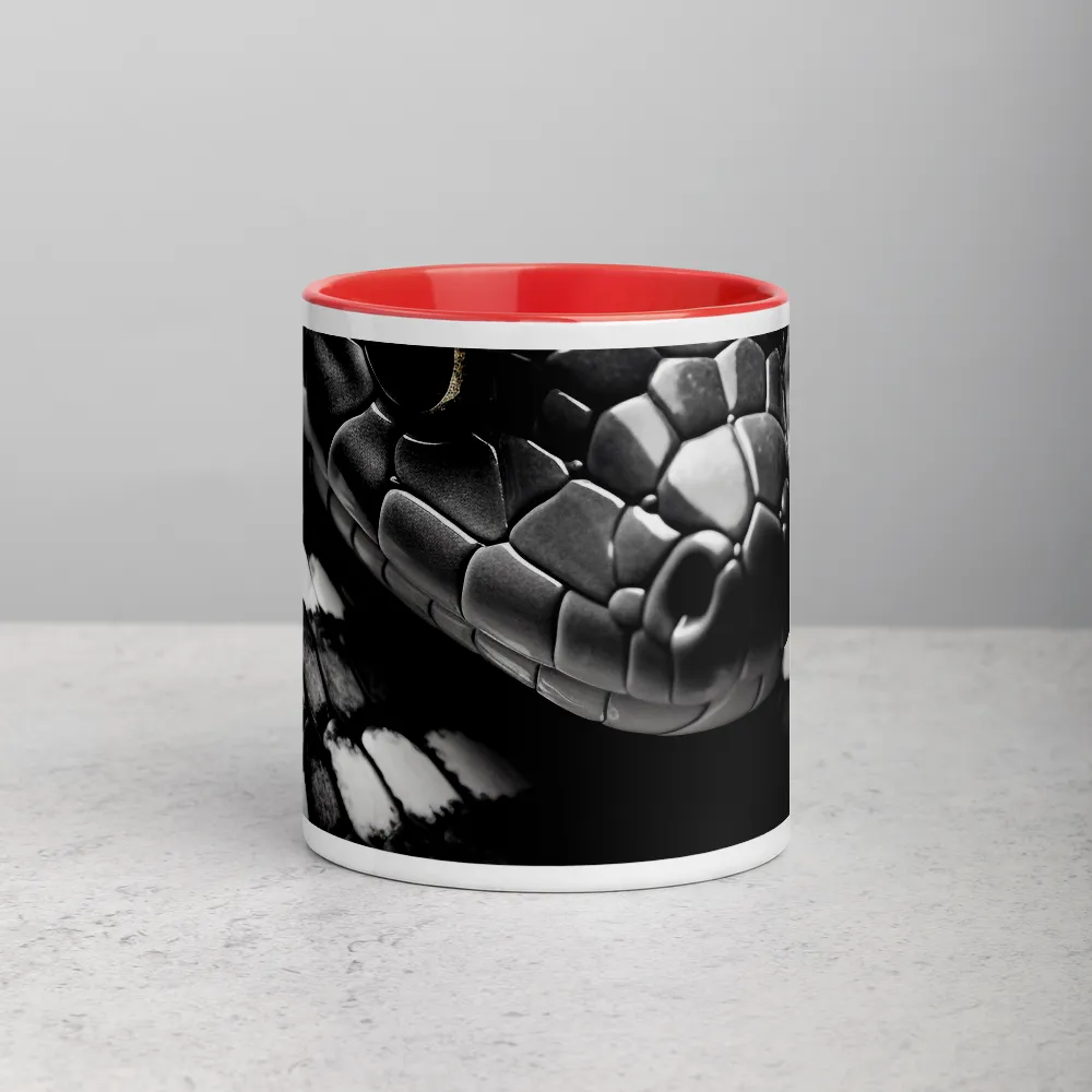Macro Photography of a Snake | Mug