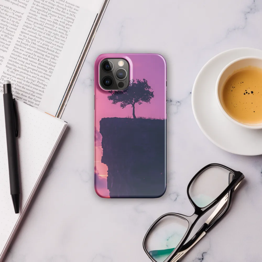 Solitude on the Edge | Phone Case |  12 Pro Max | Snap Case | Glossy