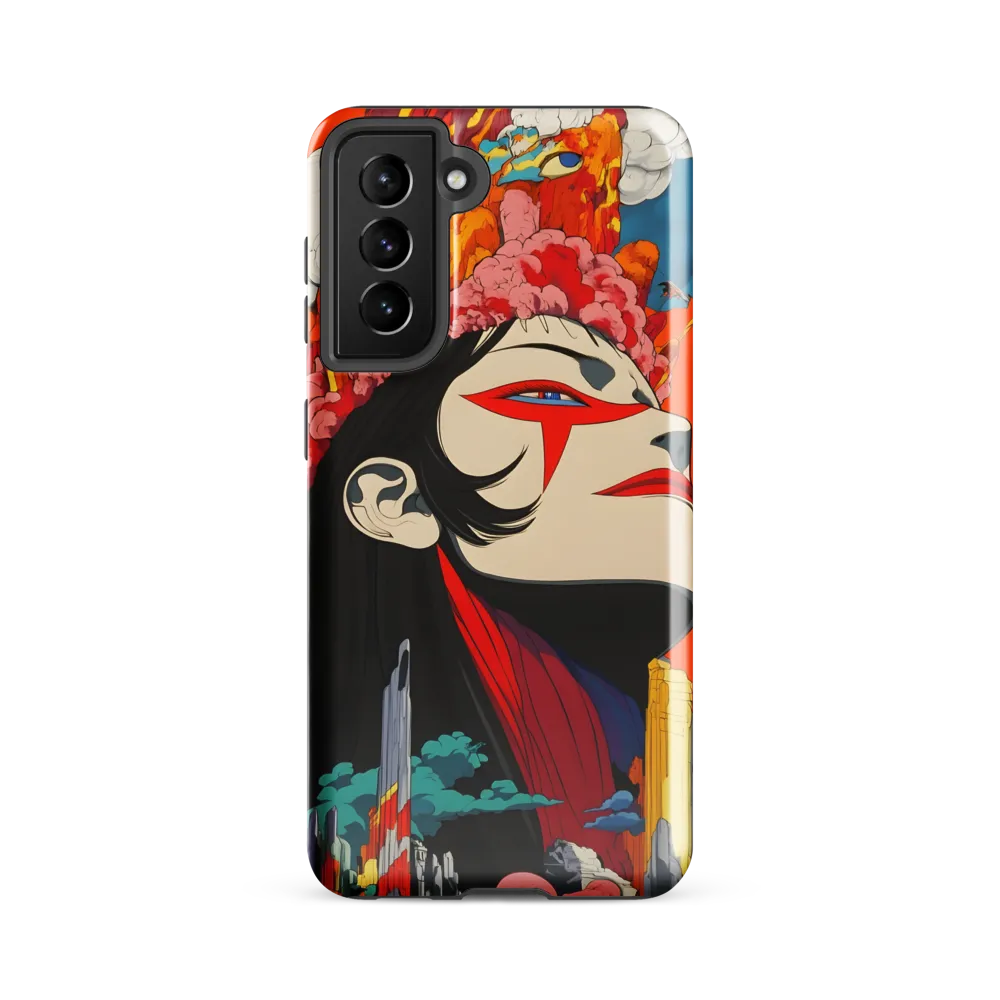Eruption of Power | Phone Case |  S21 FE | Tough Case | Glossy