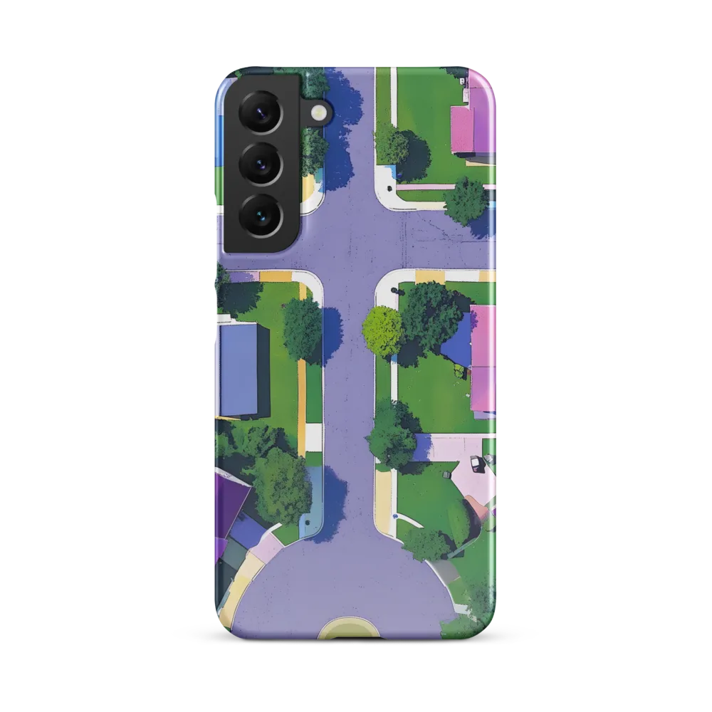 Aerial Harmony: Suburban Crossroads