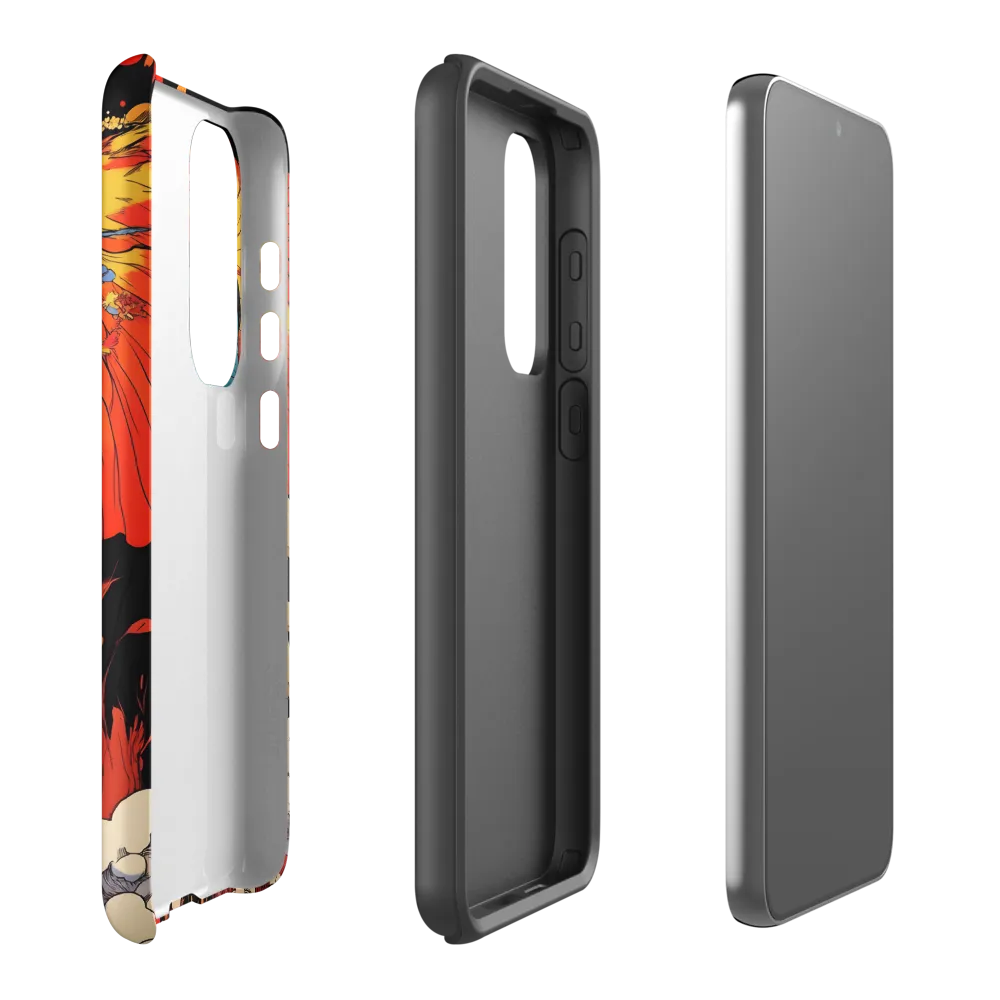 Majesty of the Floral Elephant | Phone Case |  S23 Plus | Tough Case | Matte