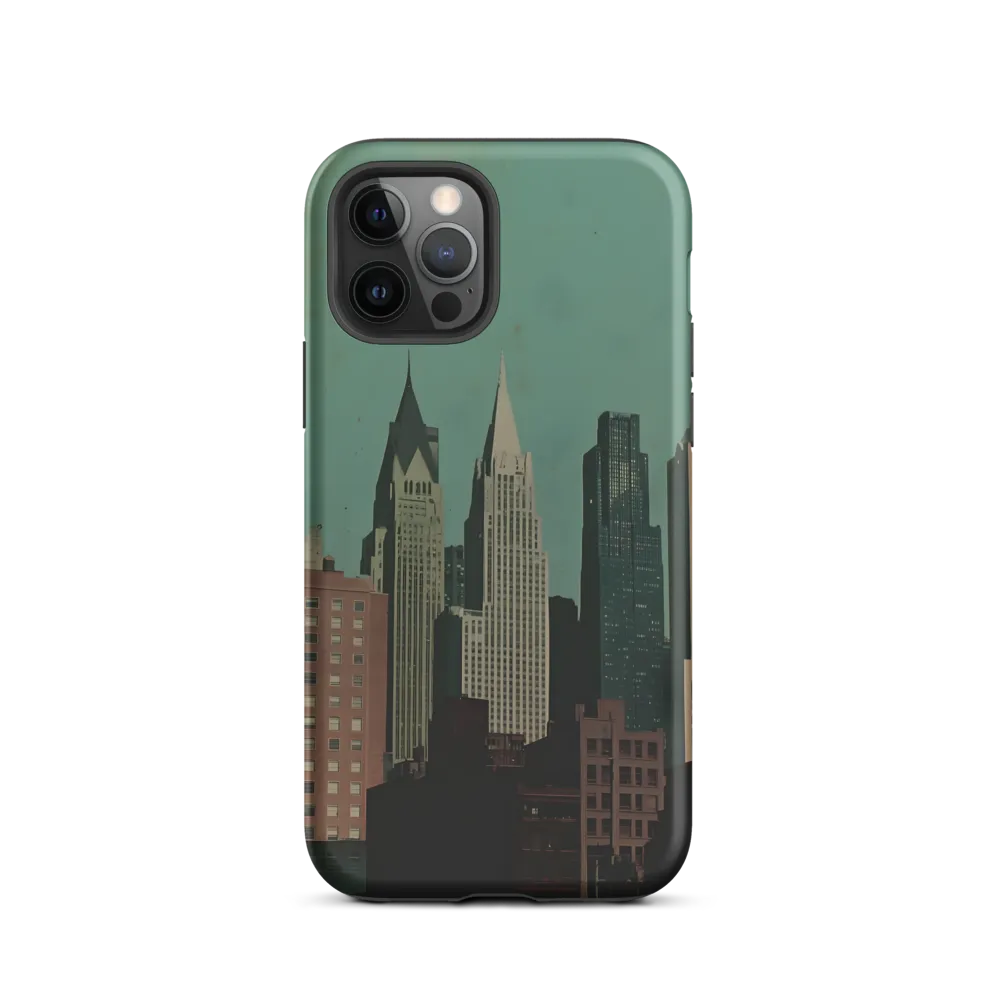 Urban Nostalgia: A Retro Cityscape