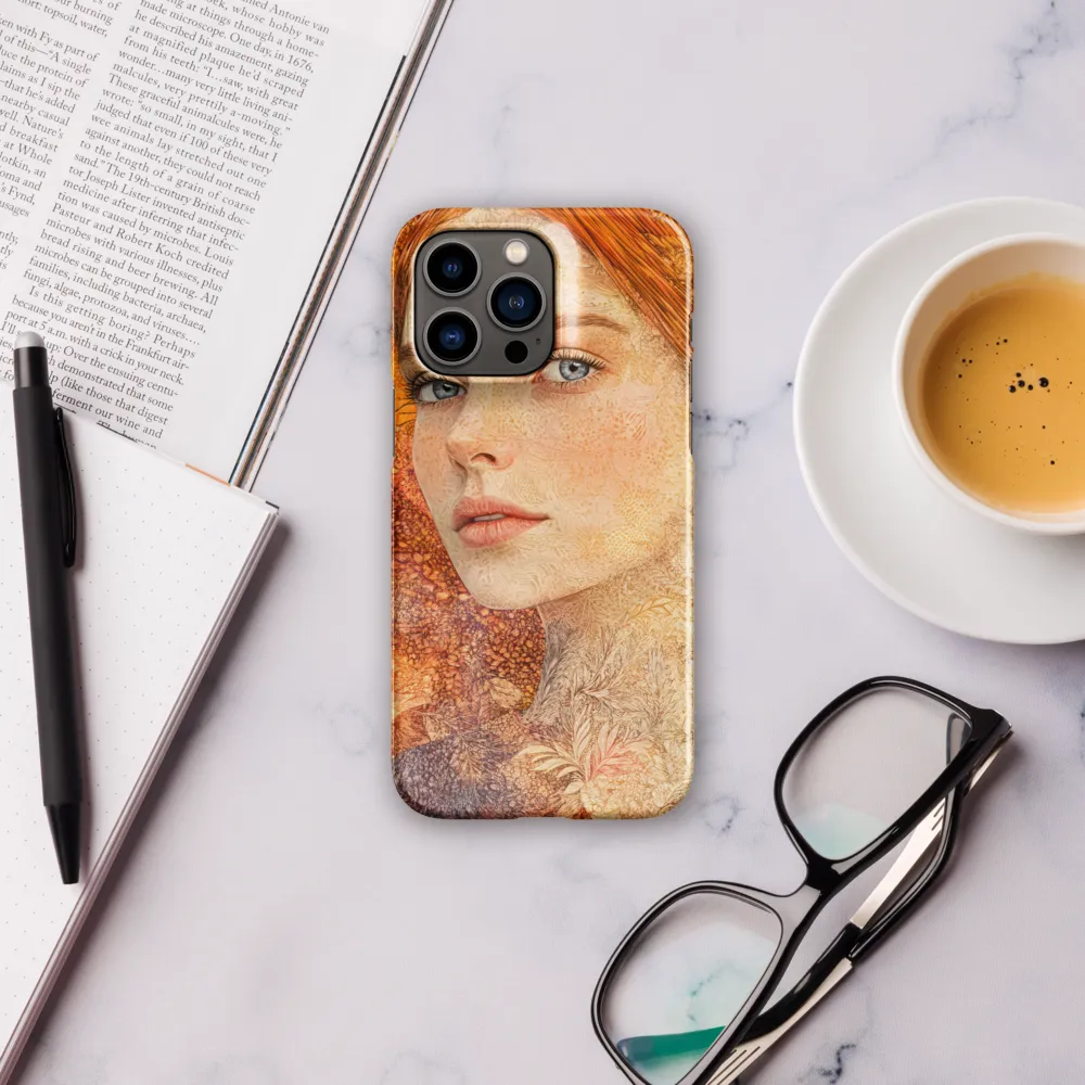 Embracing Autumn's Glow | Phone Case |  14 Pro Max | Snap Case | Glossy