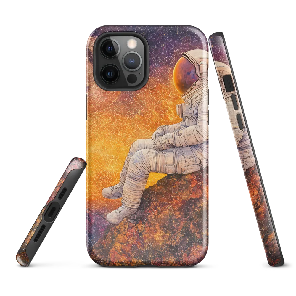 Cosmic Contemplation | Phone Case |  12 Pro Max | Tough Case | Glossy