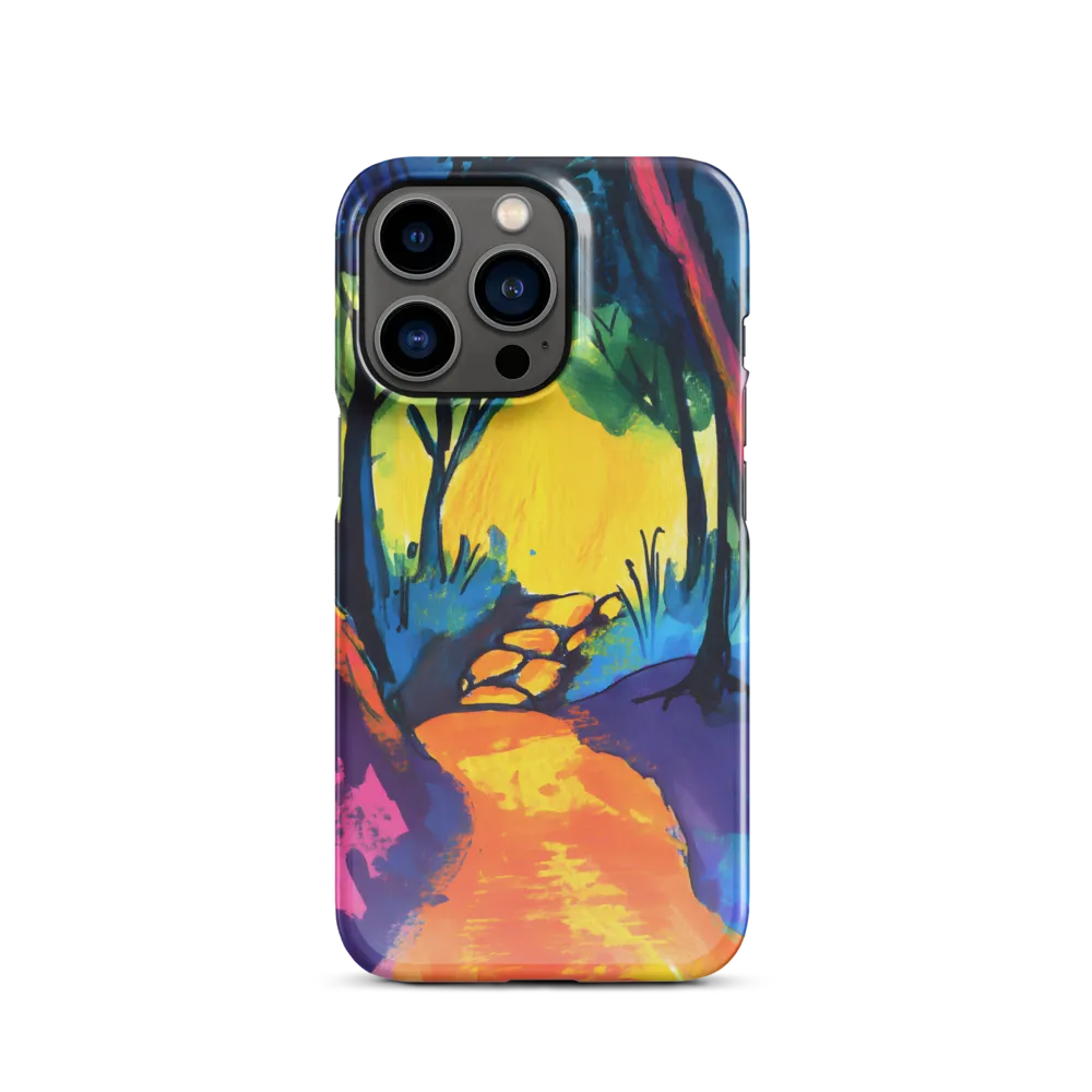 Path Through a Vibrant Forest