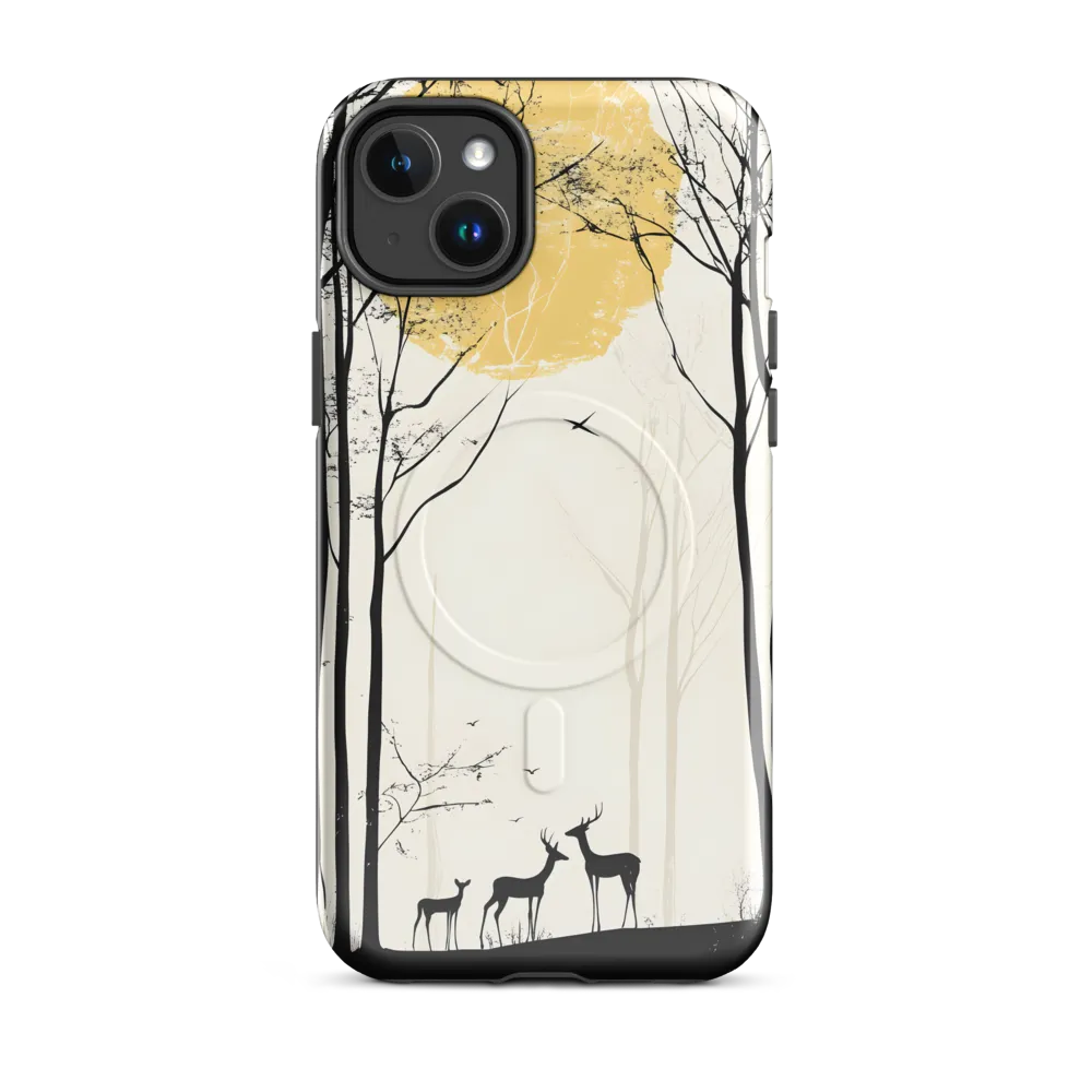 Silhouetted Serenity | Phone Case |  14 Plus | MagSafe® Tough Case | Glossy