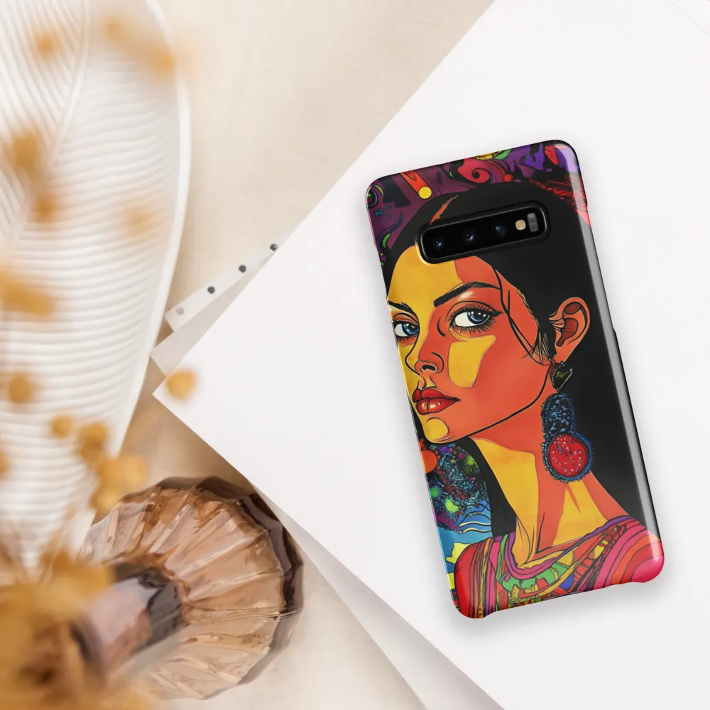 Ethereal Dreamscape in Vivid Colors | Phone Case |  S10 Plus | Snap Case | Glossy