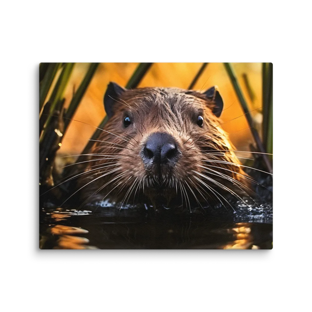 Beaver Serenity: A Natural Portrait
