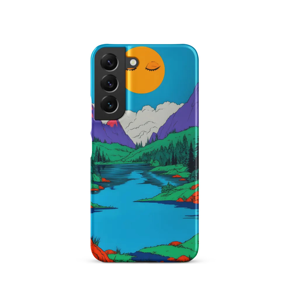 Whimsical Serenity in Vibrant Colors