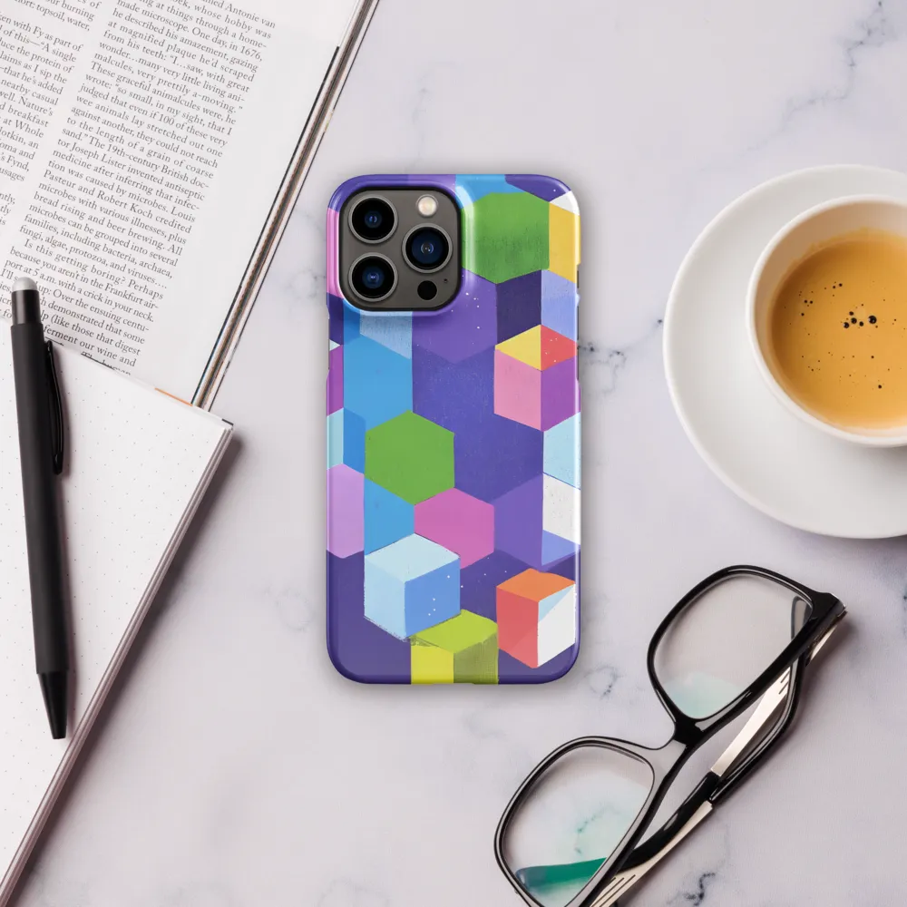 Geometric Harmony | Phone Case |  13 Pro Max | Snap Case | Glossy